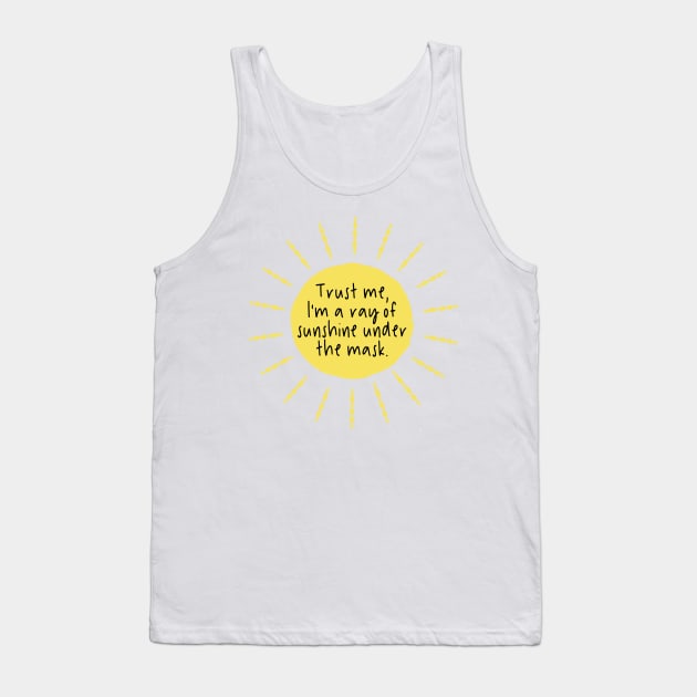 Ray of Sunshine Tank Top by RaygunTeaParty